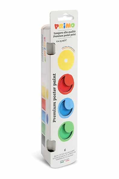 Temperové barvy PRIMO 6x25 ml