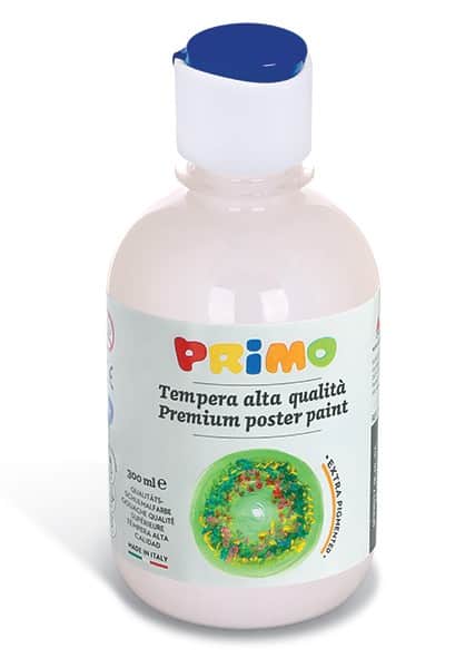 Temperová barva PRIMO, 300ml, bílá (č. barvy 100)