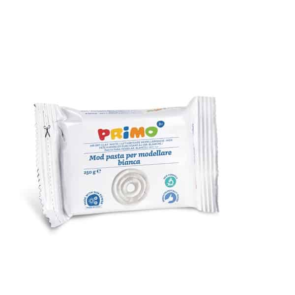 Samotvrdnoucí hmota PRIMO, 250g, bílá