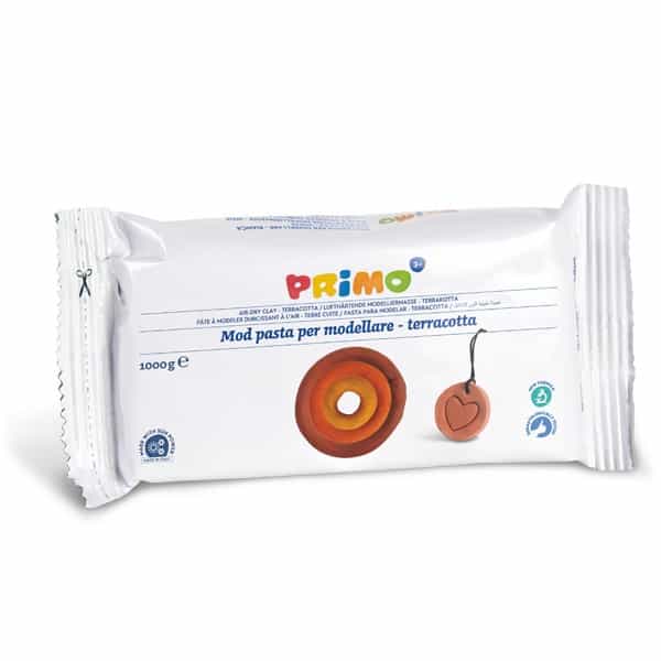 Samotvrdnoucí hmota PRIMO, 1000g, terakota