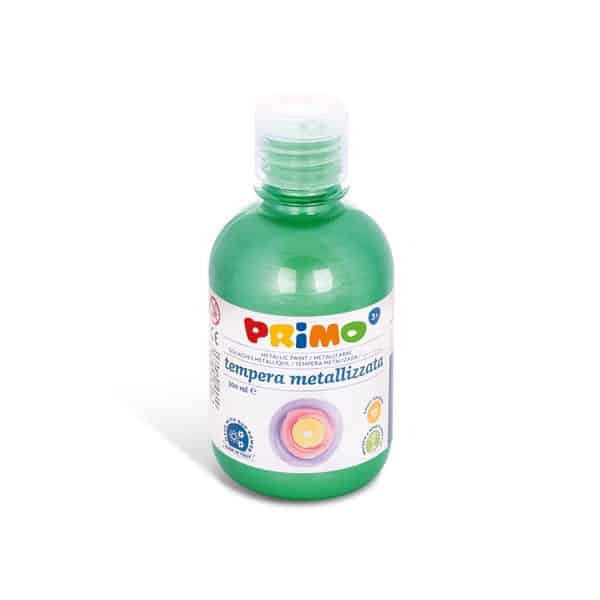 Temperová barva PRIMO METALLIC, 300ml, zelená (č. barvy 610)
