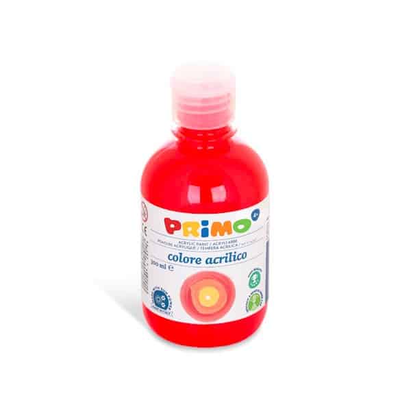Akrylová barva Primo 300ml, červená