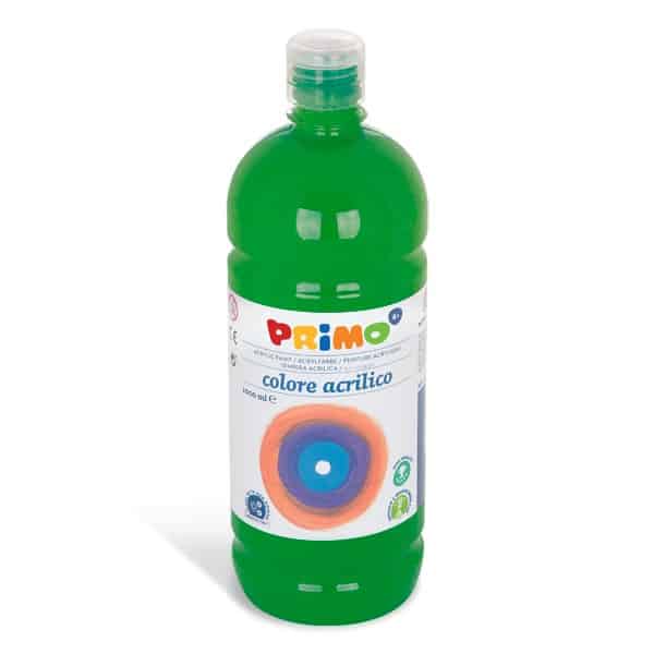 Akrylová barva PRIMO 1000ml, tm. zelená (č. barvy 630)
