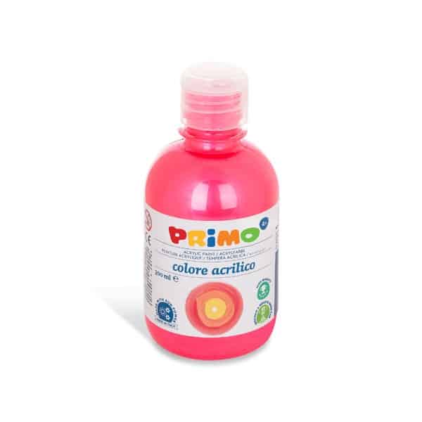 Akrylová barva PRIMO METALLIC, 300ml, červená
