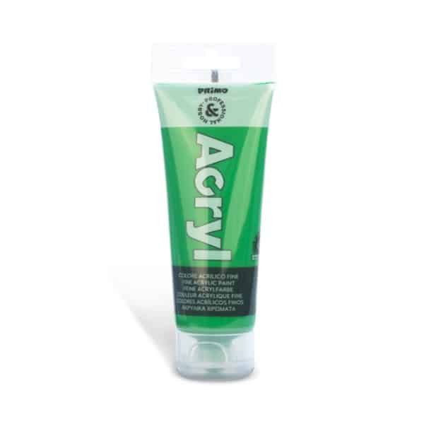 Akrylová barva PRIMO, tuba 75 ml, zelená (č. barvy 610)