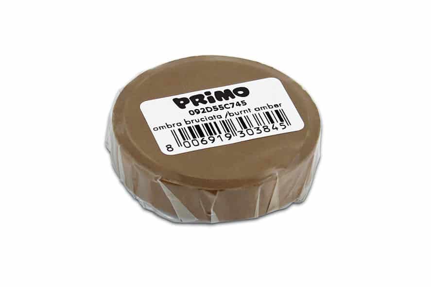 Vodová barva PRIMO, 55mm, hnědá umbra pálená, náhradní zrno
